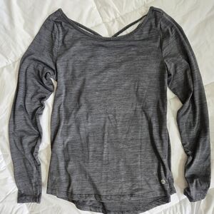 Apana Charcoal Long Sleeve Tee